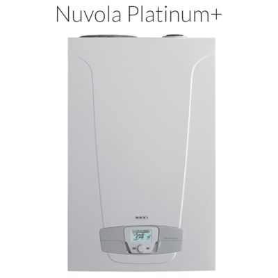 Caldaia a Gas a Condensazione Baxi Modello NUVOLA PLATINUM+ 33 GA con  Accumulo 40 Litri Metano o Gpl Completa di Kit Scarico Fumi
