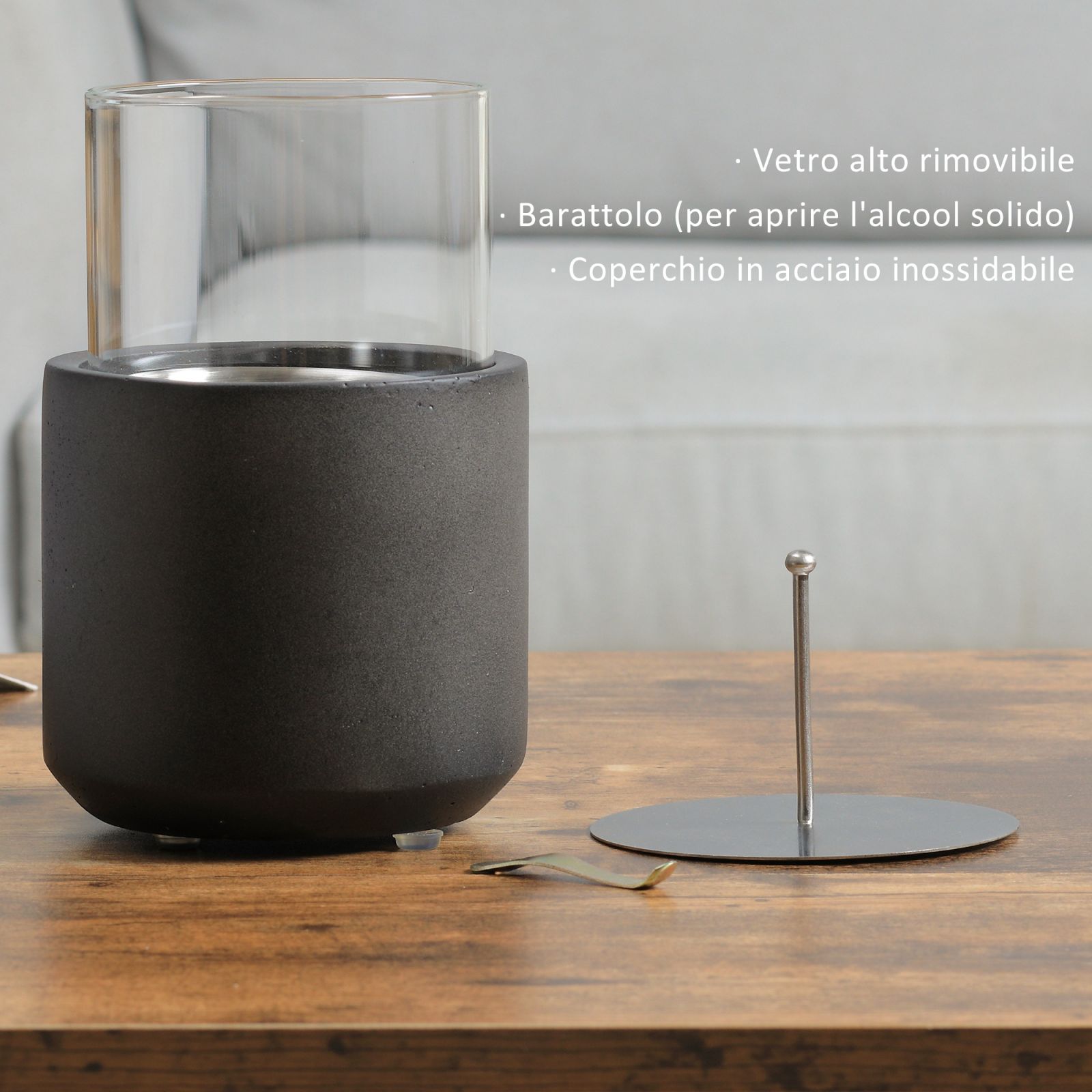 Camino In Acciaio SIMPLE Sinistra 6 KW 150 - Foto 8