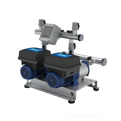 Pompe Centrifuge Multistadio EBARA COMPACT BM/12 - Horizontale, Monophasée, Fonte, Bleue, Made In Italy