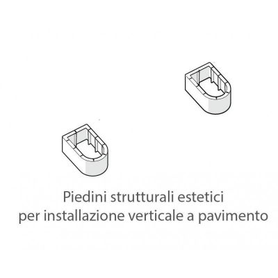 Piedini Di Appoggio Hama Per Amazon Echo (1a Gen) E Echo Plus - 2 Pezzi, Nero, Antiscivolo