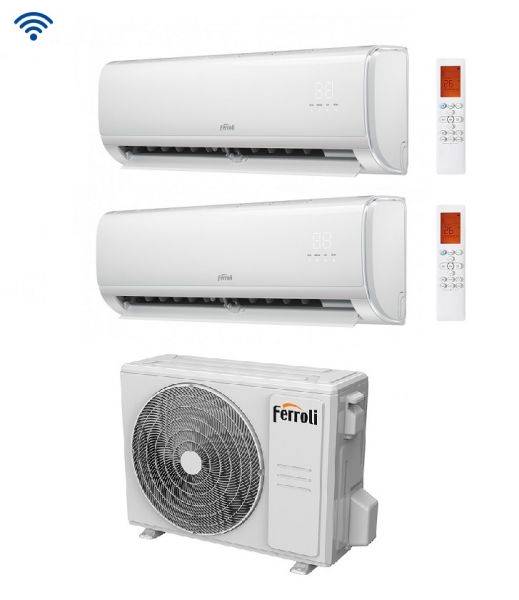 Climatizzatore Dual Split Inverter 12000+9000 BTU – Classe A++/A+, Con Wi-Fi E Gas R32 - Foto 7